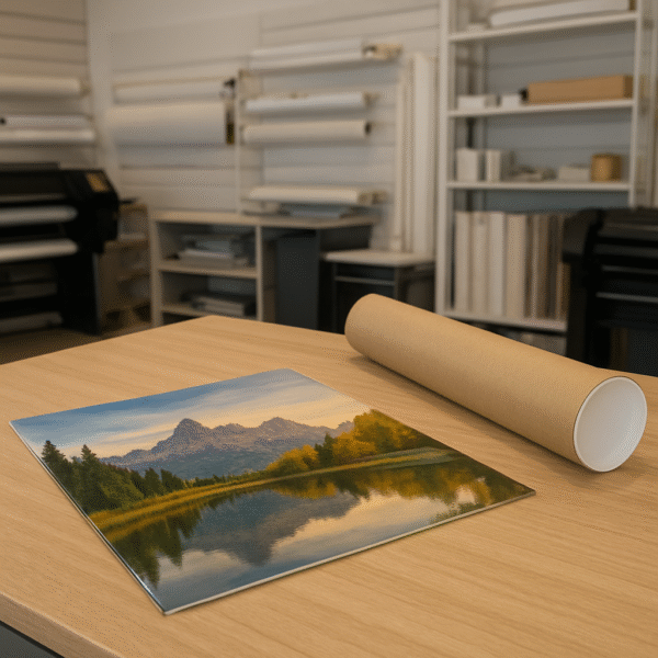 Square Glossy Photo Print – 18x18 Inches – Custom Image - Image 2